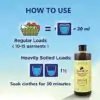 Sacred Earth Fabric Wash - How to use image