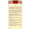 SHows back label of sacredearth natural car wash shampoo