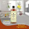 Sacred Earth Natural Carpet Cleaner Liquid - Ingredients with image